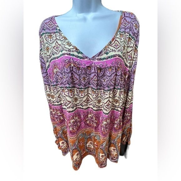 Tori Lynn & Co Flowy Boutique Shirt Size XL‎ - Picture 1 of 9